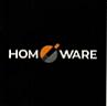 HOM WARE (and logo) trademark logo