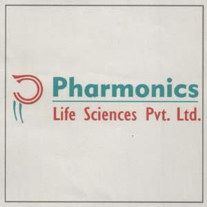 PHARMONICS LIFE SCIENCES PVT. LTD. (and logo) trademark logo