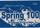 SPRING 100 (and logo) trademark logo