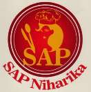 SAP NIHARIKA (and logo) trademark logo