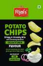 RIJAL'S POTATO CHIPS (and logo) trademark logo