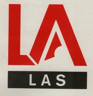 LA LAS (and logo) trademark logo