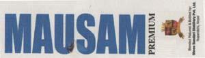 MAUSAM (and logo) trademark logo
