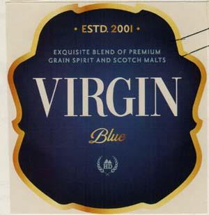 VIRGIN BLUE (and logo) trademark logo