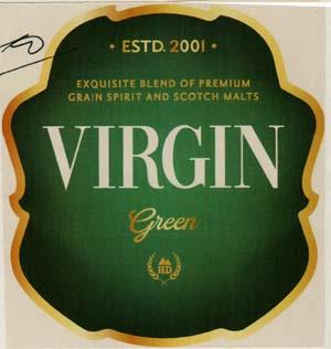VIRGIN GREEN (and logo) trademark logo