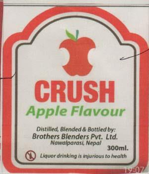 CRUSH (and logo) trademark logo
