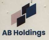 AB HOLDINGS (and logo) trademark logo