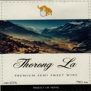 THORONG LA (and logo) trademark logo