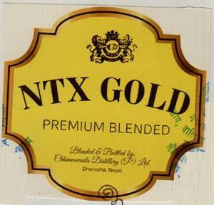 NTX GOLD (and logo) trademark logo