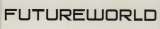 FUTURE WORLD (and logo) trademark logo