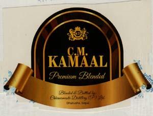 C.M. KAMAAL (and logo) trademark logo