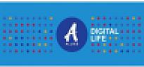 ALLIED DIGITAL LIFE (and logo) trademark logo