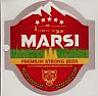 MARSI PREMIUM STRONG BEER (and logo) trademark logo