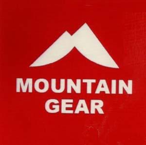 MOUNTAIN GEAR (and logo) trademark logo