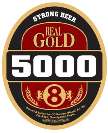 REAL GOLD 5000 (and logo) trademark logo