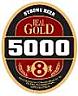 REAL GOLD 5000 (and logo) trademark logo