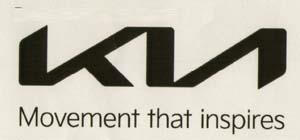 KIA MOVEMENT THAT INSPIRES (and logo) trademark logo