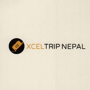 XCELTRIP NEPAL (and logo) trademark logo