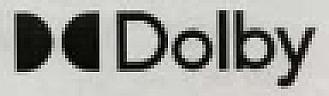 DD DOLBY (and logo) trademark logo