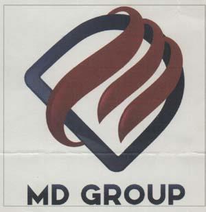MD GROUP (and logo) trademark logo