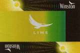WINSTON LIME AND DEVICE I COLOR (and logo) trademark logo