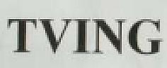 TVING (and logo) trademark logo