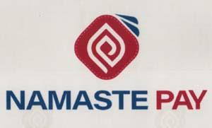 NAMASTE PAY (and logo) trademark logo