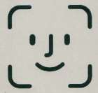FACE ID ICON (and logo) trademark logo
