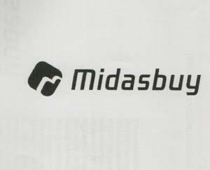 Midasbuy (and logo) trademark logo