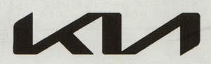 KIA Stylized (and logo) trademark logo