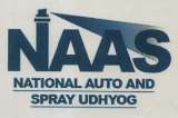 NAAS NATIONAL AUTO AND SPRAY UDHYOG (and logo) trademark logo