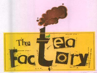 THE TEA FACTORY (and logo) trademark logo