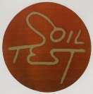 SOIL TEST (and logo) trademark logo