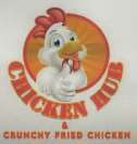 CHICKEN HUB (and logo) trademark logo