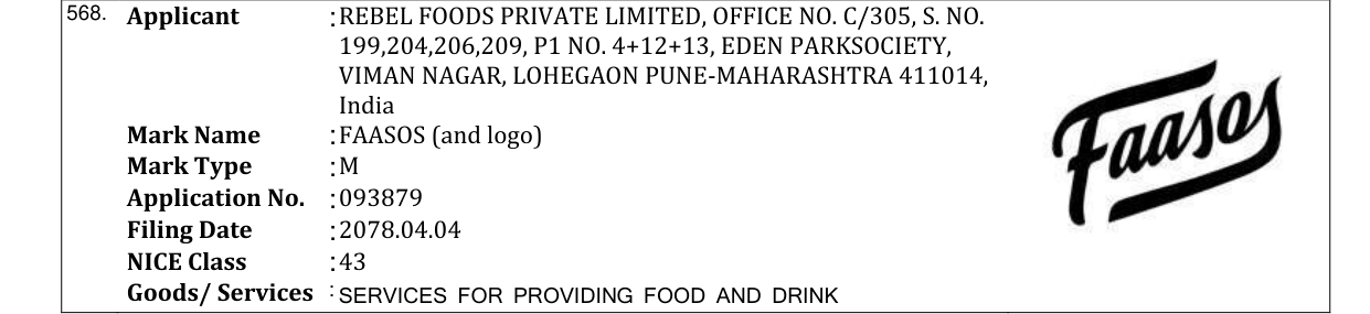 Original bulletin entry for FAASOS (and logo)