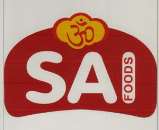 OM SAI FOODS (and logo) trademark logo