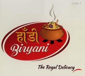 HANDI BIRYANI (and logo) trademark logo