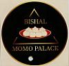 BISHAL MOMO PALACE (and logo) trademark logo