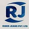 RJ RIDER JEANS PVT. LTD. (and logo) trademark logo