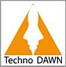 TECHNO DAWN (and logo) trademark logo