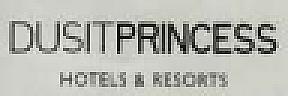 DUSITPRINCESS HOTELS & RESORTS (and logo) trademark logo