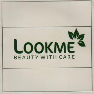 LOOKME BEAUTY WITH CARE (and logo) trademark logo