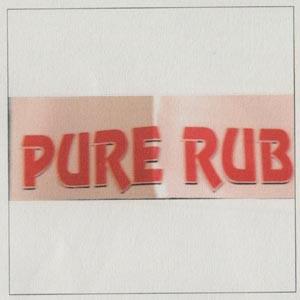 PURE RUB (and logo) trademark logo