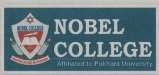 NOBEL COLLEGE (and logo) trademark logo