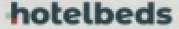 HOTELBEDS (and logo) trademark logo