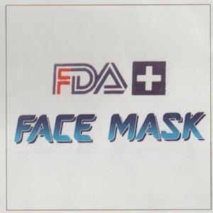 FDA + FACE MASK (and logo) trademark logo