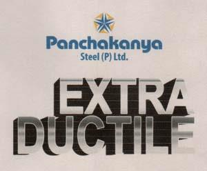 PANCHAKANYA EXTRA DUCTILE (and logo) trademark logo