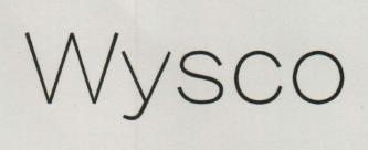 Wysco (Stylized) (and logo) trademark logo