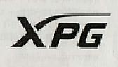 XPG (and logo) trademark logo