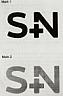 SN (and logo) trademark logo